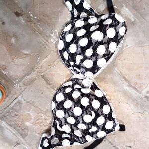 Beautiful polk -a- dot bra